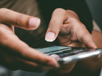 hands mobile phone