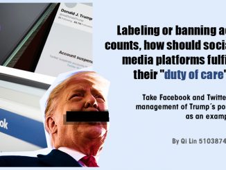 Labeling or banning accounts, how should social media platforms fulfill their "duty of care"?